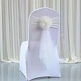 Utilisez ces ceintures de chaise for ajouter du style à votre chaise, adaptées à tout événement de fête.