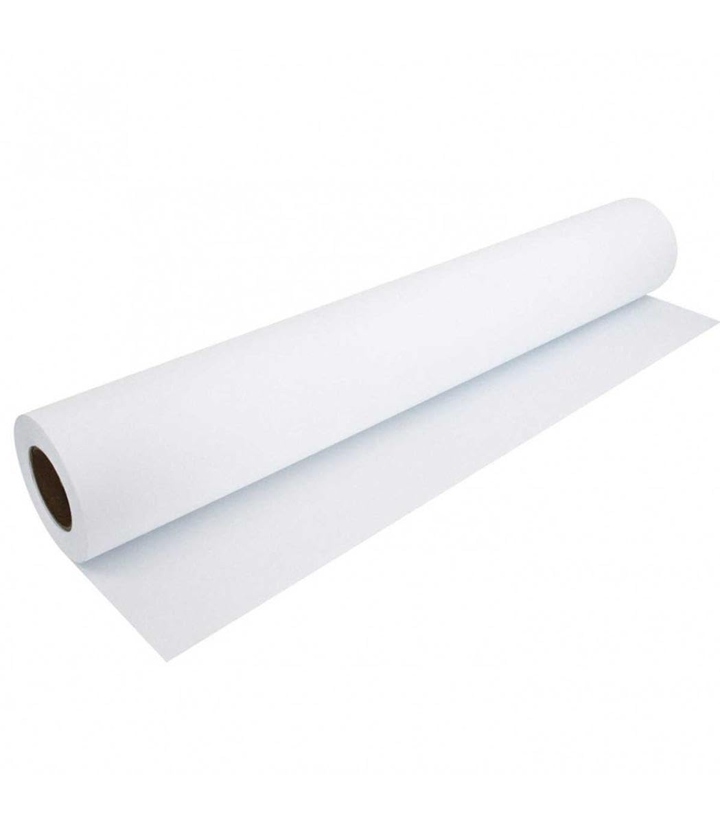 rotolificio Pouilles 047505.11 Rouleau Papier mat pour traceur, blanc, 61 x 50 m, 90 gr