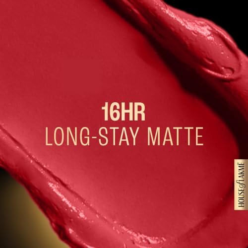 Image of Lakme Forever Matte Liquid Lip Colour, Red Carpet, 5.6 ml (Pack of 2)