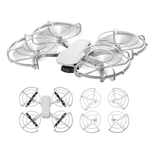 Preisvergleich Produktbild iScooter Propellerschutz für DJI Mavic Mini 2, Schnellverschluss-Kollisionsschutzring Propellerschutzzubehör, Schutzabdeckung für Drohnenpropellerblätter