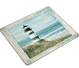 【IMPERMÉABLE ET FACILE À NETTOYER】 : La surface lisse de ce tapis de souris gaming est dotée d'un revêtement imperméable qui empêche efficacement les éclaboussures de boissons. Un simple coup de chiffon humide suffit pour le nettoyer.