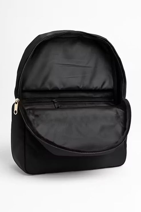 Image of Premium Designer Women's Backpack Purse - Stylish Nylon Backpack for Women, Fashion Travel Daypack with Anti-Theft Pocket, Lightweight & Durable Travel & Office Bag with Gold Zipper