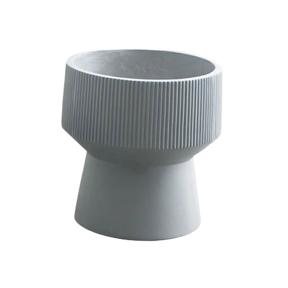 L8p2B5s7 Garden Pots Creativity Floor Standing Plant Pot Magnesium Clay Planter for Balcony Garden