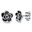 Black flower/White gold