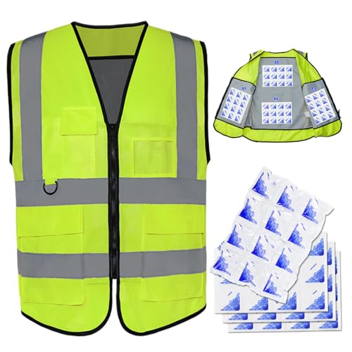 Gilet de refroidissement de sécurité contre la chaleur extrême pour ouvrier et motard
