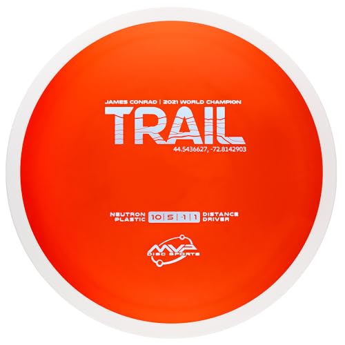 Image of MVP Disc Sports Neutron Trail James Conrad Edition Disc Golf Distance Driver (Colors May Vary)