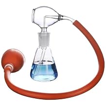 Chromatography Sprayer Color Rendering Spray Bottle Set 50ml with Rubber Ball for Thin-Layer Chromatography Experiment