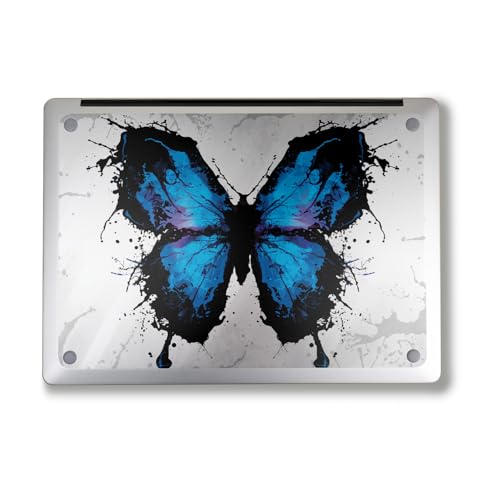 Image of Laptop Skin Compatible with Alienware M18 R2 (2024) - Butterfly Splash - Premium 3M Vinyl Protective Wrap Decal Cover - Easy to Apply | Crafted in The USA by MightySkins