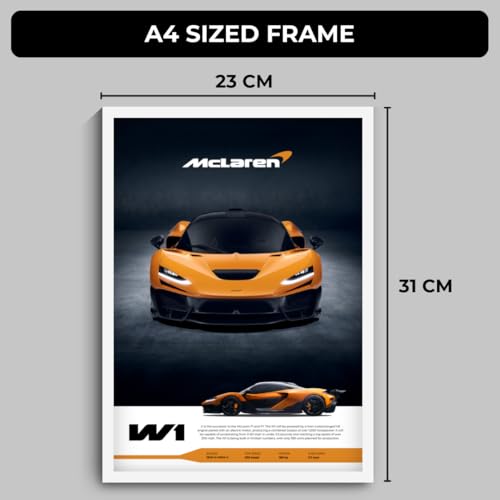 Image of Funk You Store A4 Poster Photo Frames All Cars (McLaren W1)