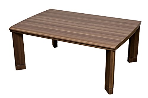 Amazon.co.jp : 継脚式モダンコタツ105cm×75cm ウオールナット