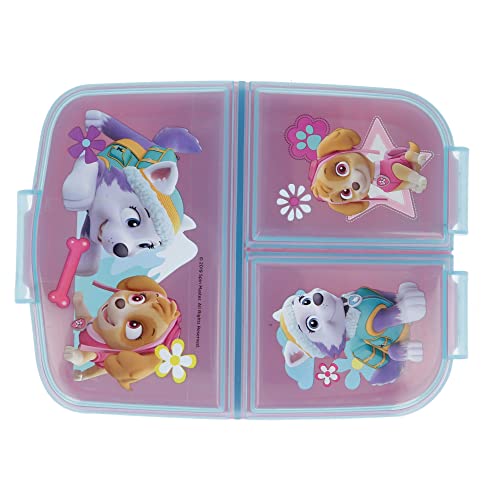Paw Patrol - Skye Everest | Kinder Sandwich Box mit 3 Fächern - Kinder Lunch Box - Snack Halter - Dekorierte Lunch Box – Bild 4