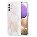 Produktbild Hülle für Samsung Galaxy A32 Hülle Handyhülle Weiche TPU Crystal Clear Transparent Taschen Case Silikon Blume Cover Schutzhülle Marmor Handy Tasche Handyhüllen für Galaxy A32 5G (a)