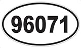 US Decal, Inc. Number 96071 Oval Sticker
