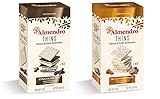 PACK 2 THINS DE TURRÓN DE ALMENDRA CON CHOCOLATE NEGRO 70% Y FRUTA DE LA PASIÓN: El Almendro no podía olvidarse de los más golosos y por eso añadimos el ingrediente universal a nuestro turrón: el chocolate. 100% Fabricado en España