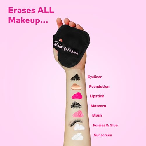 7-day set erase all makeup with just water including waterproof mascara eyeliner foundation lipstick sunscreen and more 7ct