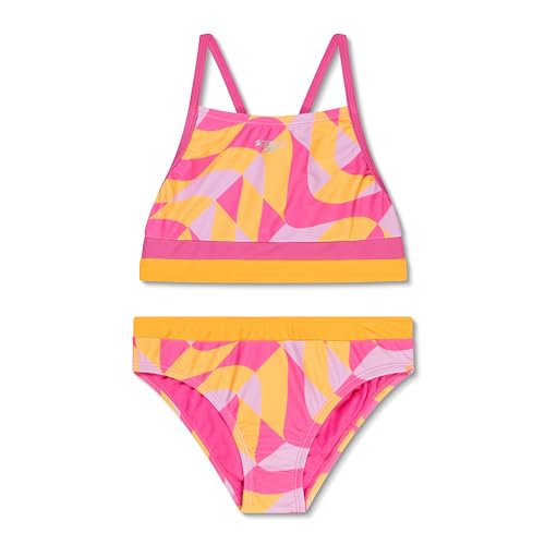 Speedo Girl's Swimsuit Two Piece Bikini Set