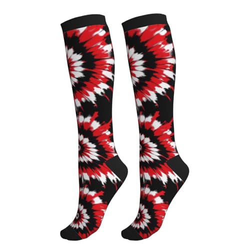 Compression Socks Knee High Supports Socks For Women Men Nurses Athletic Running Travel - Main Image