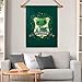 Graphics & More Harry Potter Cute Slytherin Crest 30x40 Double-Sided Outdoor Flag – Durable Polyester Yard Banner for Porch, Garden, or Wall – Indoor/Outdoor