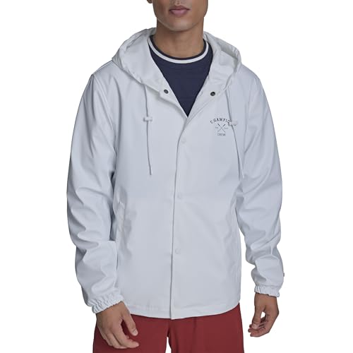 Image of Champion Men's Rubberized Rain Hoody Jacket