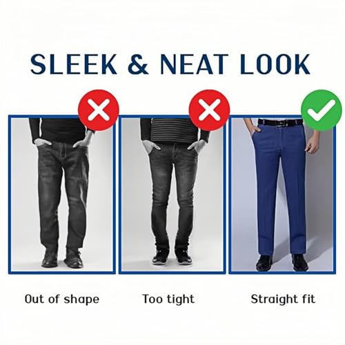 Jett Jeans for Older Men, Jettjeans3 - Men's Classic Straight Fit Stretch Jeans, Jetjeans Stretch Denim for Men3