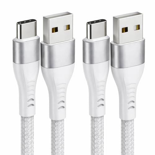 For iPhone 17/16/15 Charger Cable [2 Pack] [1M] USB A to USB C Charging Cable For iPhone 17e/17 Pro/17 Pro Max/Air/16E/16 Pro/16 Pro Max/16 Plus/15 Pro/15 Pro Max/15+ Type-C Car Charger Power Cord