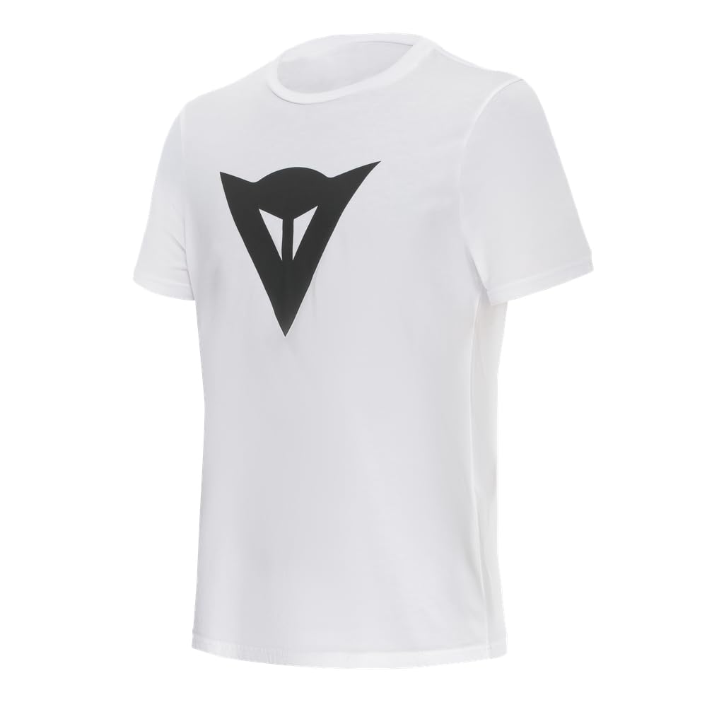 Dainese - Hyper Speed Demon T-Shirt, Short-Sleeved Crew-Neck T-Shirt, Man, White, L