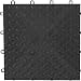 Gladiator GarageWorks GAFT04TTPC Charcoal Floor Tile, 4-Pack
