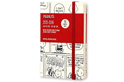 Moleskine Peanuts - Agenda 18 meses,...