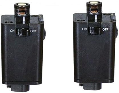 Nora Lighting NT-327B Outlet Adapter Track Accessory (4 Pack) - Amazon.com