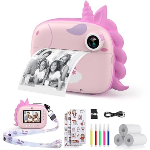 HiMont Kids Instant Print Digital Camera Cover