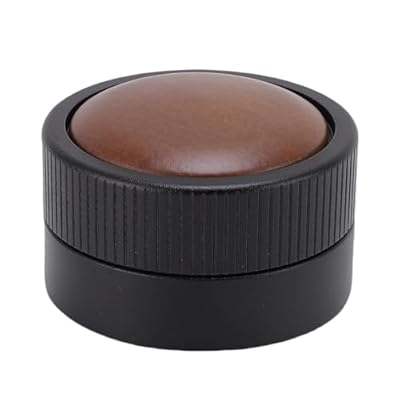 Gucagle Distribuidor de manipulación de café de primera calidad, herramienta adaptable por gravedad de de nogal de acero inoxidable para baristas y entusiastas de la elaboración de (51MM) | Ya disponible en tu tienda friki favorita! En mundofriki.es!