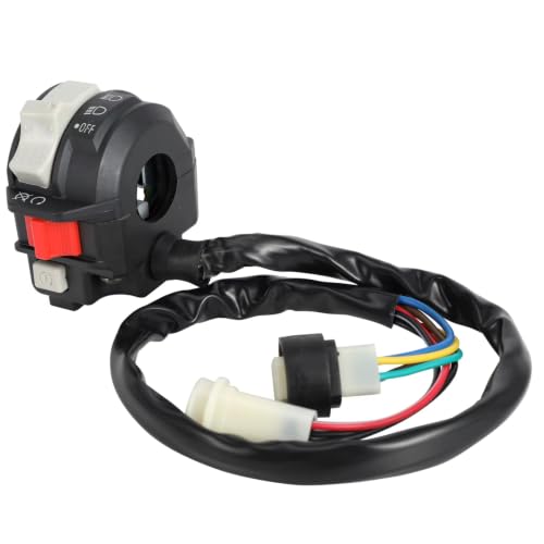 Interrupteur guidon moto YFM250 350 commande gauche - 4