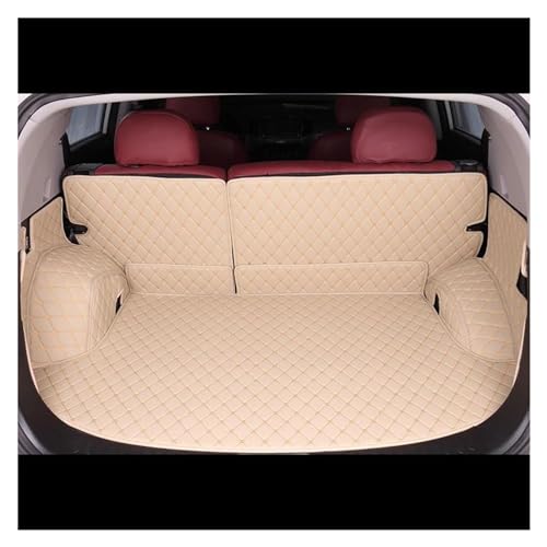 Alfombrilla Antideslizante para Mercedes para Benz Clase G W463 W464 W465 Estera Maletero Coche Personalizada 2010-2026 Almohadillas para Botas Forro Carga Cubeta De Maletero(Beige)