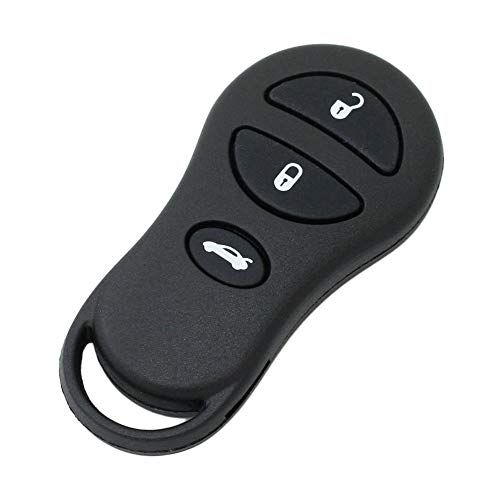 BROVACS Replacement Key Shell Compatible with CHRYSLER DODGE 3 Button Keyless Entry Remote Key Case Fob PG754D