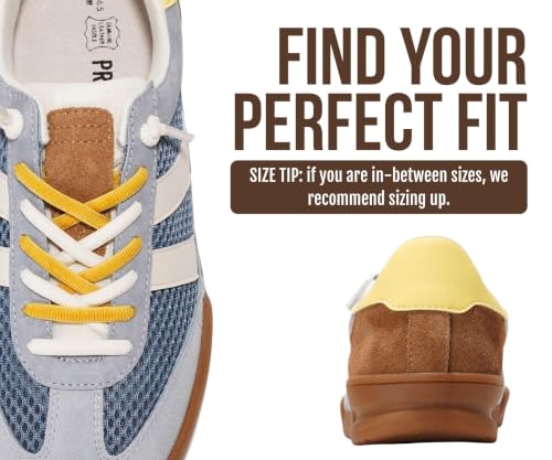 Image of Genuine Leather Slip On Sneakers for Women with Leather Memory Foam Insole | Memory Foam Insole Lightweight Shoes for Women - Womens Fashion Sneakers - Comfortable Women Footwear Everyday Essentials