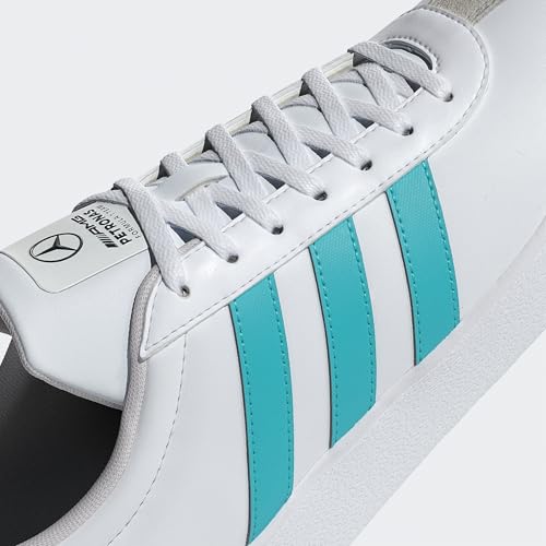 adidas Unisex Mercedes - Amg Petronas Formula One Team Vl Court Shoes, FTWR White/Semi Mint Rush/Grey One, 46 2/3 EU – Ansicht 5