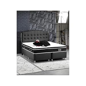 Boxspring met opbergruimte – Opbergbed luxor – boxspring 160×200 inc matras inc topper