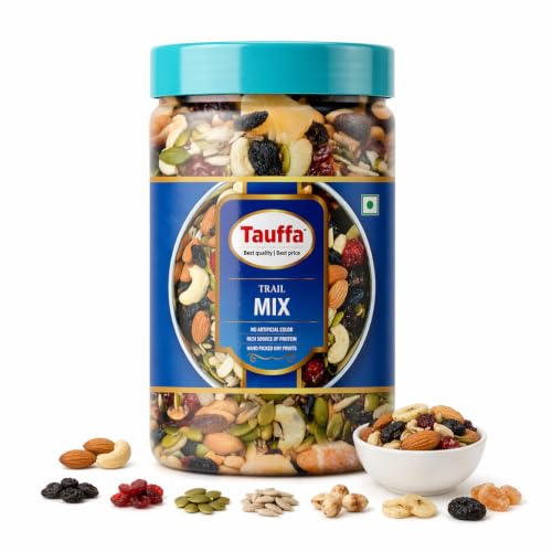 Image of Tauffa Trail Mix 500g | 9 Superfoods | Nuts, Berries & Seeds Mix