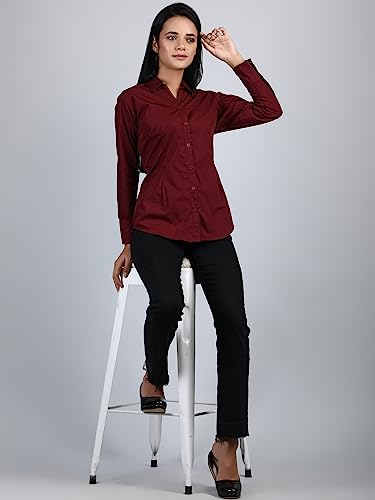 Image of Blue Ronin Women's Stylish Western Formal Shirts - Full Sleeve, Regular Fit