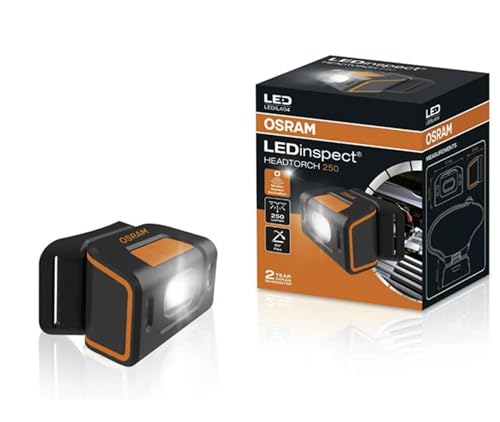 Lampe frontale LED avec capteurs de mouvement Osram pour atelier et garage