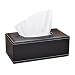 Leather facial Tissue Box Cover Napkin holder Case Container for Home Office Living Room Desktop Table Car By Figella CFXZJH-1 ...