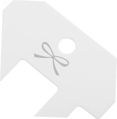 Miniatura 9 de EXCEART 500 Uds Horquilla Exhibición Jam Horquilla Titular de la joyería Soporte Ornamento Pendientes Joyas Pendientes Joyas Tarjetas de