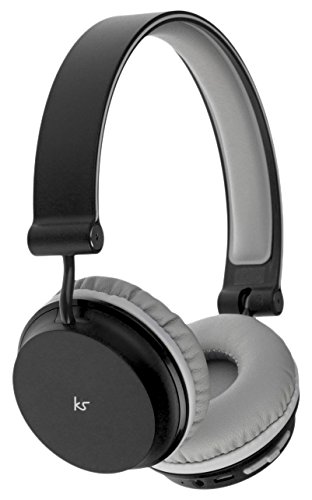 KitSound Metro sans Fil Bluetooth on-Ear Casqueu00a0u0096u00a0Noir