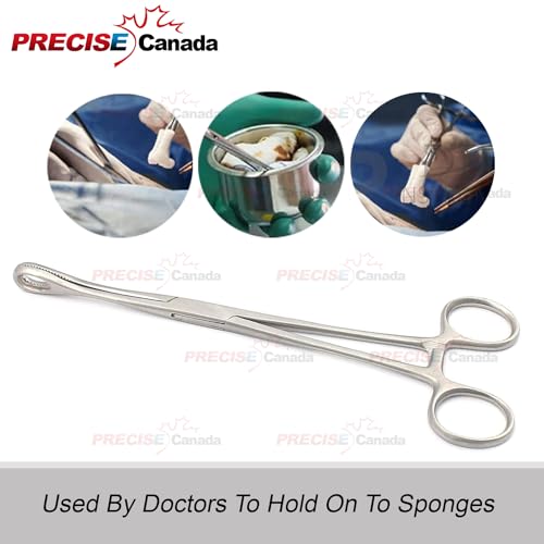 6" Mini Sponge Body Piercing Forceps