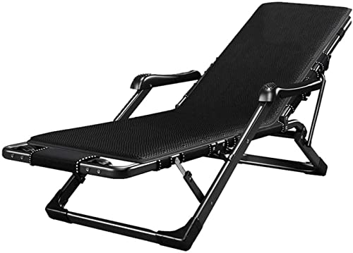 Chaise pliante inclinable avec repose-pieds réglable pour l'extérieur
