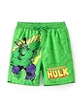 Disney Swimwear Marvel Boys Swim Short Avengers Rash Guard Swim Trunks Superhero Swimming Trunk Green Hulk Beach Cloth Pool Toddler Swimsuit UPF 50+Surf Bathing Suit Kid Seaside Board Shorts 3-4 Years