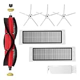 Ersatzteile für Xiaomi Roborock Staubsauger S5 Max S6 Max S6 Pure S6 MaxV S50 S51 S55 S60 S65 S5 S6, Zubehör-Kit Hauptbürste, Seitenbürste, HEPA Filter, Reinigungswerkzeug