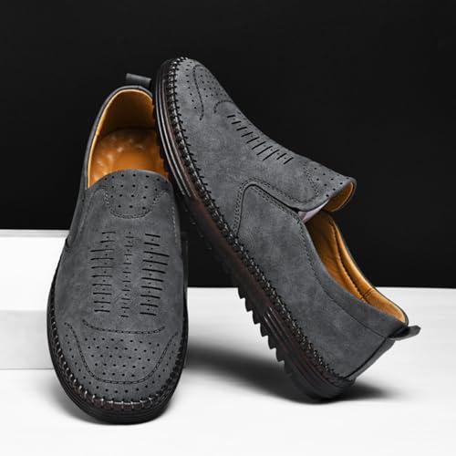 Men's Breathable Loafers, Comfortable Casual Shoes -Great for Street Style, Weekend Trips & Daily Commute3