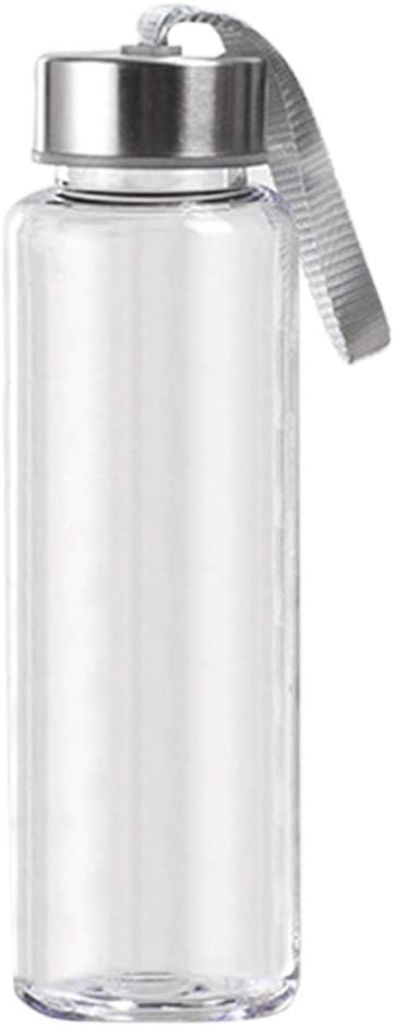 Sport Water Bottles, Plastic BPA Free Water Bottle Flask for Outdoor Sports Gym - 300ml