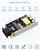ALITOVE DC 12V 5A Power Supply Adapter Converter Transformer 60W AC 100-240V Input with 5.5x2.5mm DC Output Jack for 5050 3528 LED Strip Module Light